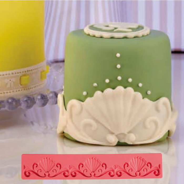 Mulaj Silicon Bordura Dantela, 28.5x3.8 cm [3]