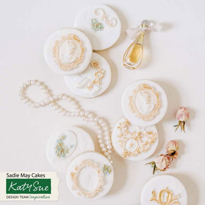 Mulaj Silicon Cameo Oval 2 subiecte, 3.5 x 2.5 x 0.6 cm [4]