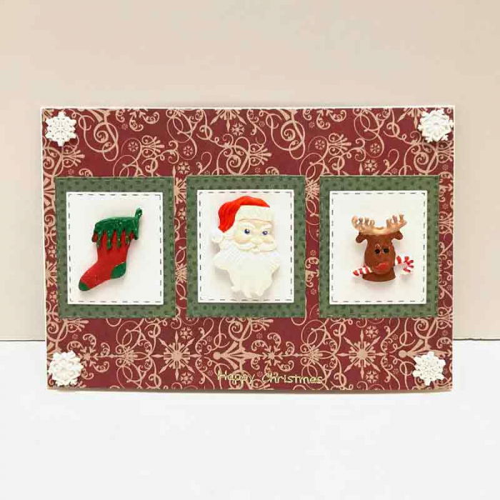 Mulaj Silicon Craciun, 2.5 - 4 x 2 - 3 cm, 4 Decoruri [3]