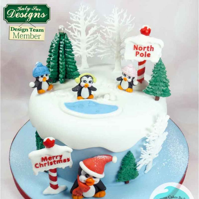 Mulaj Silicon Craciun - Decor cu Mesaj, 2 Subiecte 7.1 x 4.2 cm [3]