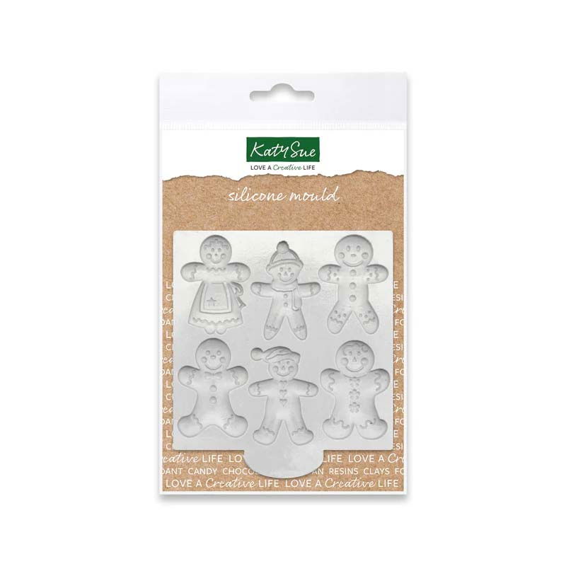 Mulaj Silicon Craciun - Iarna, 6 Omuleti Gingerbread  [1]