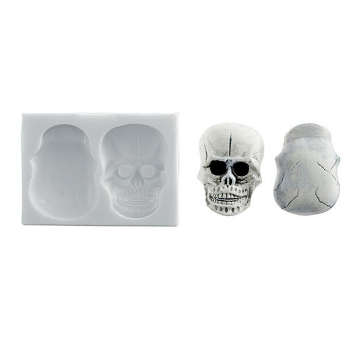 Mulaj Silicon Craniu 3D, 2.1 x 2 x H4 cm (SLK 408) [1]