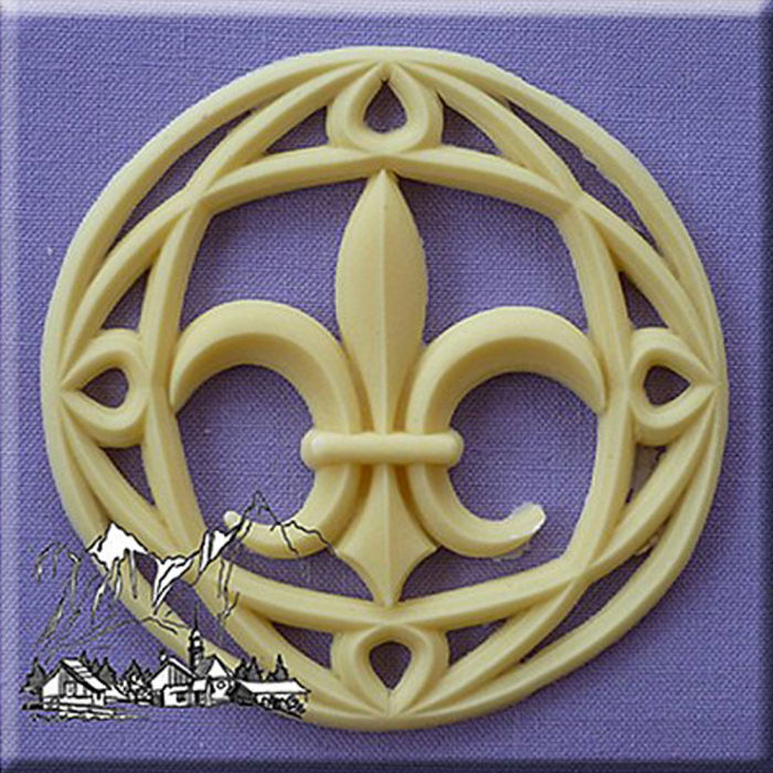 Mulaj Silicon Decor Crin Florentin / Top Cupcakes Ø 6.8 cm [1]