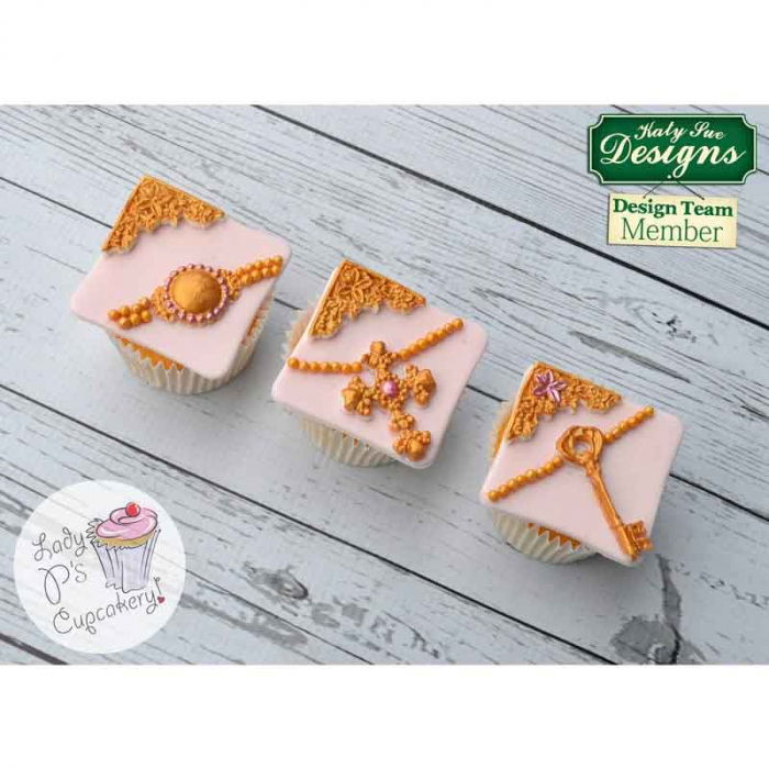 Mulaj Silicon Cruce cu Pietre Pretioase 4.5 x 3.2 x 0.4 cm [3]