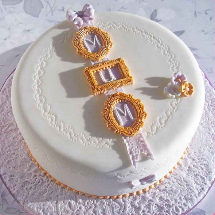 Mulaj Silicon Dantela 10.2 x 10.2 x H 0.4 cm [3]