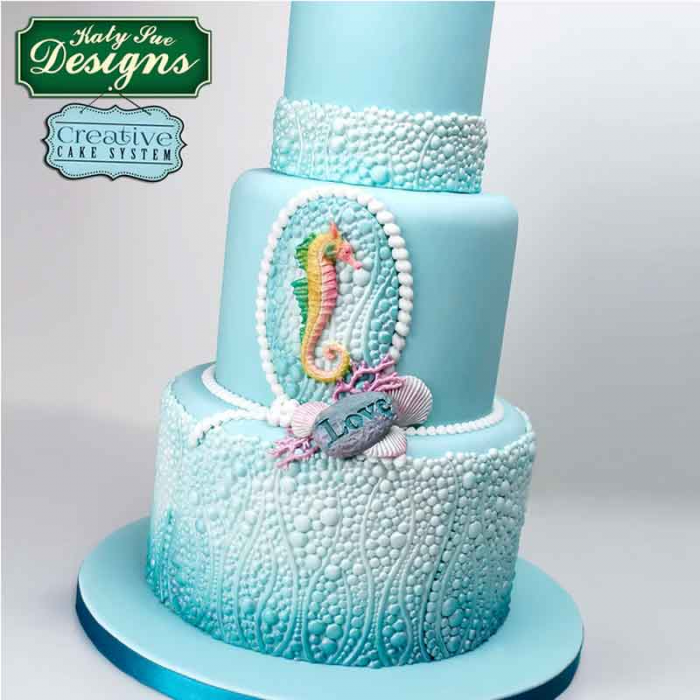 Mulaj Silicon Decor Bule / Perle, 17 x 12 cm [2]