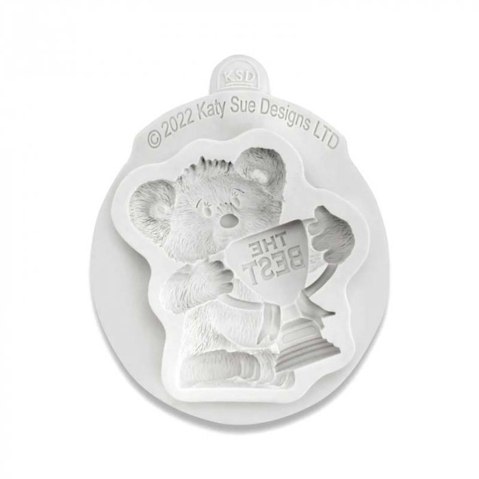 Mulaj Silicon Decor cu Ursuletul Premiat Ø 7.5 cm  [2]