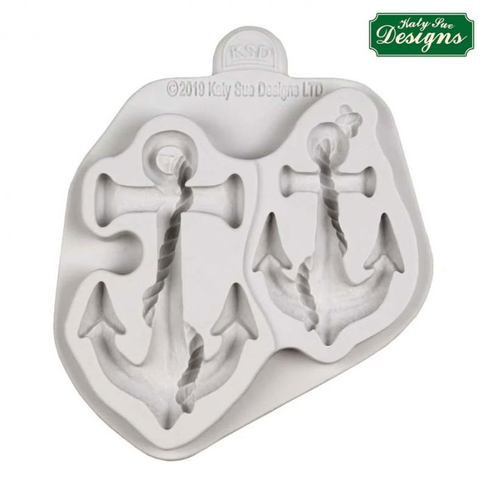 Mulaj Silicon Decor Nautic - Ancore, 2 Subiecte Ø 7 si 8.5 cm [2]