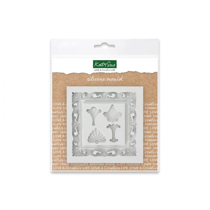 Mulaj Silicon Decor / Rama Baroc 9 x 9 cm [1]