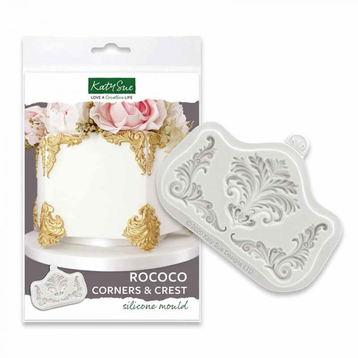Mulaj Silicon Decor Rococo 3 Subiecte 6 - 5.5 x 5.5 - 5 cm [1]
