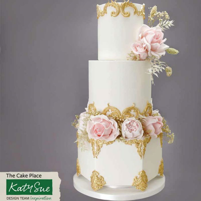 Mulaj Silicon Decor Rococo 4 Subiecte Ø 5.5 - 4.3 cm [2]