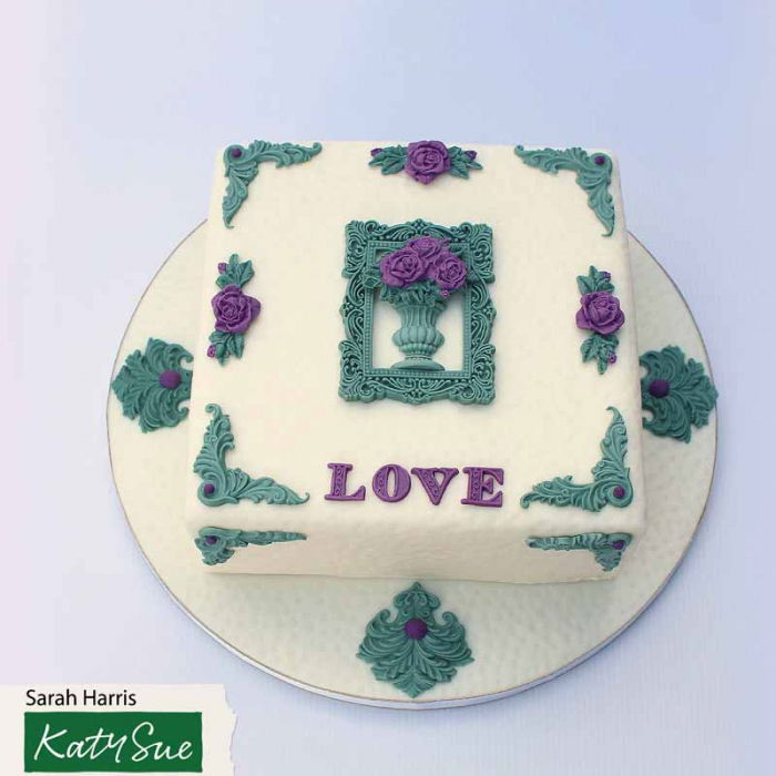 Mulaj Silicon Decor Rococo 4 Subiecte Ø 5.5 - 4.3 cm [5]