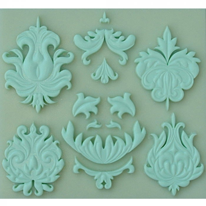 Mulaj Silicon Decoruri Baroc Ø 4 - 6 cm [3]