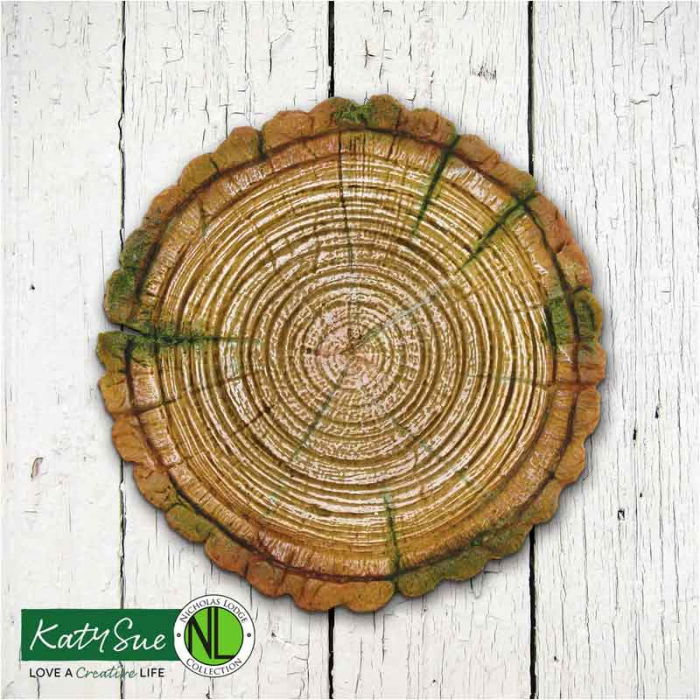 Mulaj Silicon Felie Butuc Lemn Ø 12.5 cm [3]