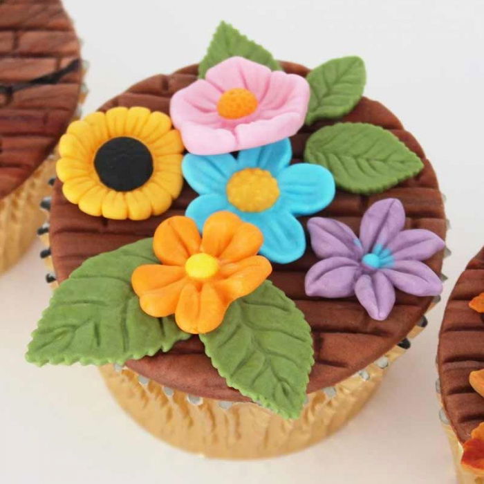 Mulaj Silicon Flori 6 Subiecte Ø 2.5 - 1.8 cm [4]