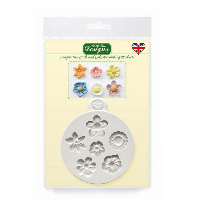 Mulaj Silicon Flori 6 Subiecte Ø 2.5 - 1.8 cm [1]