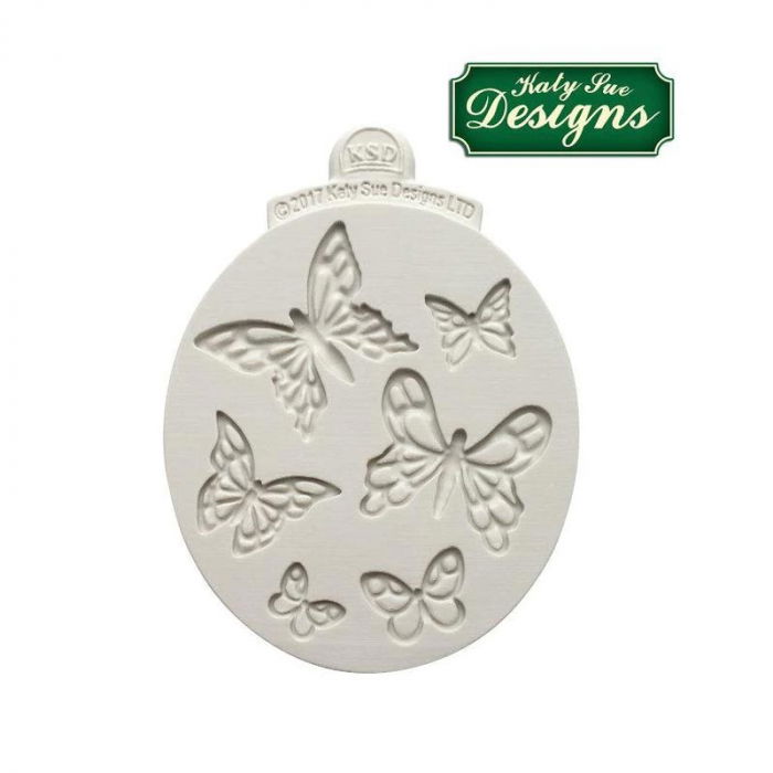 Mulaj Silicon Fluturi 6 Subiecte Ø 3.5 - 1 cm [1]