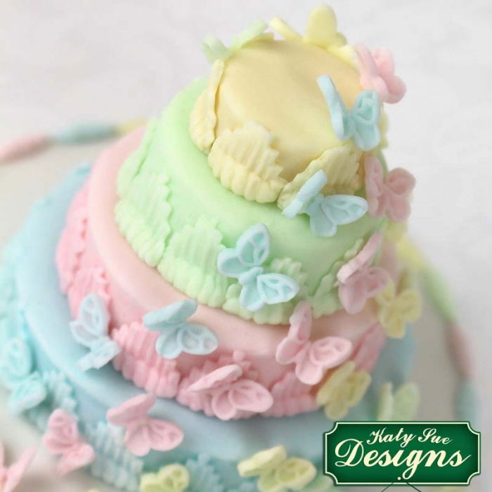 Mulaj Silicon Fluturi 6 Subiecte Ø 3.5 - 1 cm [3]