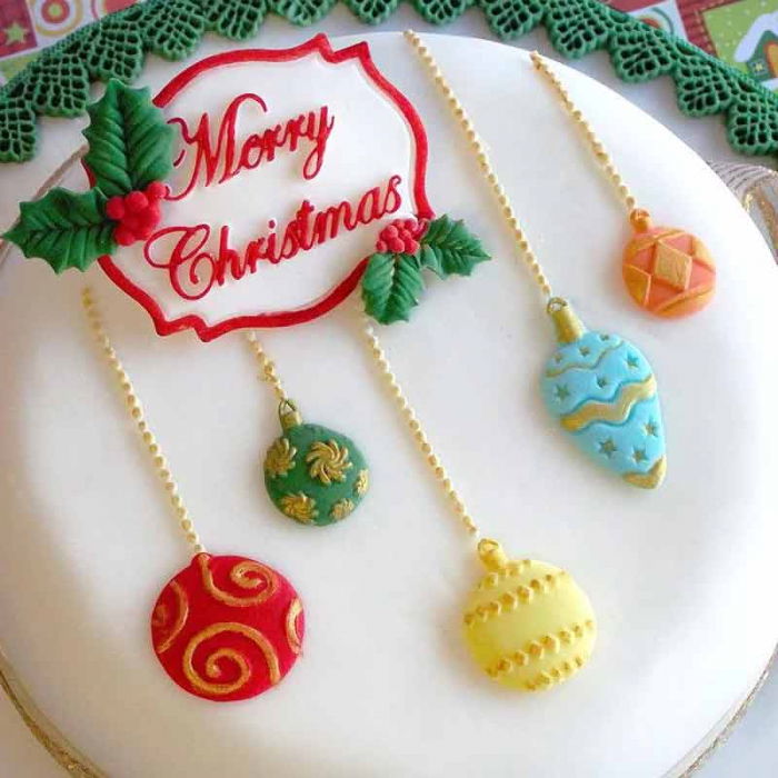 Mulaj Silicon Frunze Ilex Craciun Katy Sue Ø 2.6 - 5.4 cm, 3 Decoruri [5]