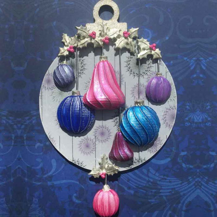 Mulaj Silicon Globuri Craciun, 1.9 - 4.1 x 1.7 - 3.1 cm, 6 Decoruri [3]