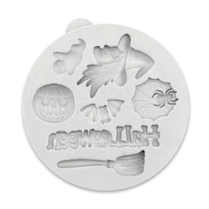 Mulaj Silicon Halloween, 1.7 - 5 x 0.9 - 1.7 cm, 7 Decoruri [3]