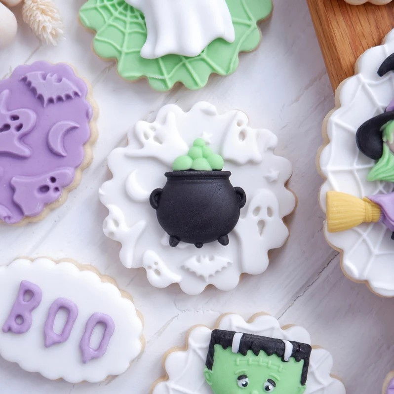 Mulaj Silicon Halloween, 3 Subiecte Ø 3.8 - 6.8 cm [5]