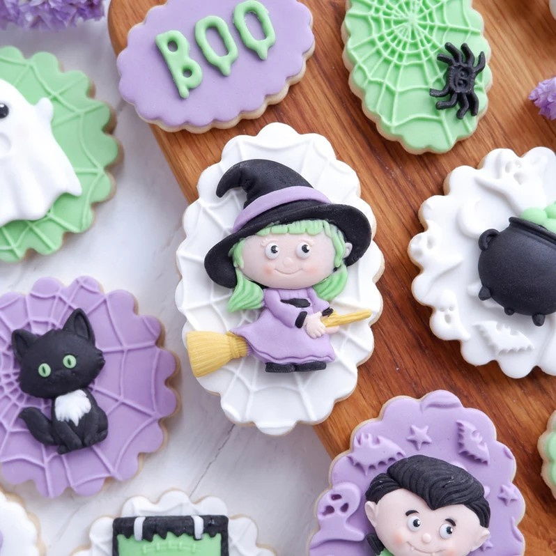 Mulaj Silicon Halloween, 3 Subiecte Ø 3.8 - 6.8 cm [3]