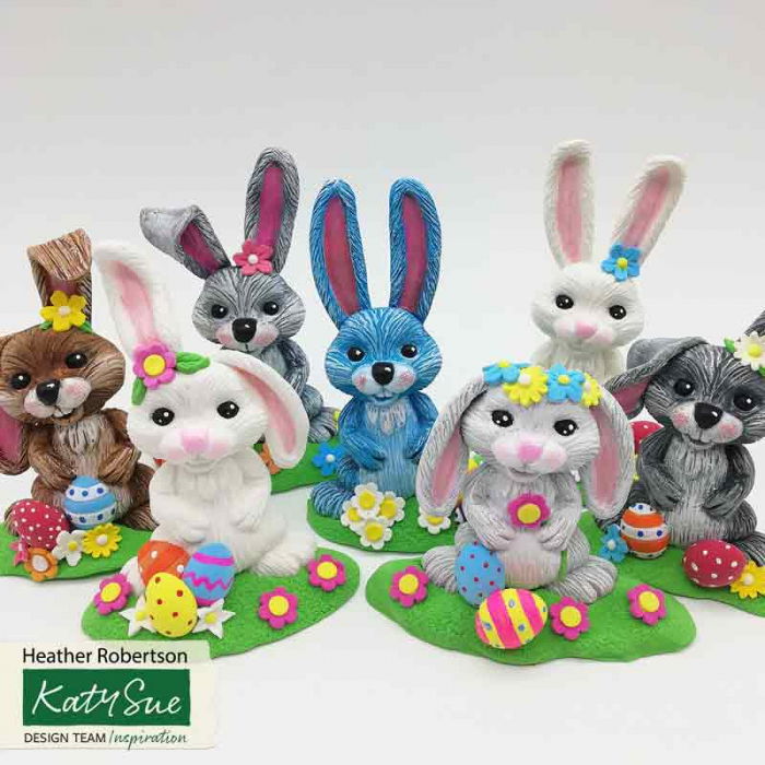 Mulaj Silicon Iepuras Paste 5.5 x 1.5 x H 6.5 cm [2]