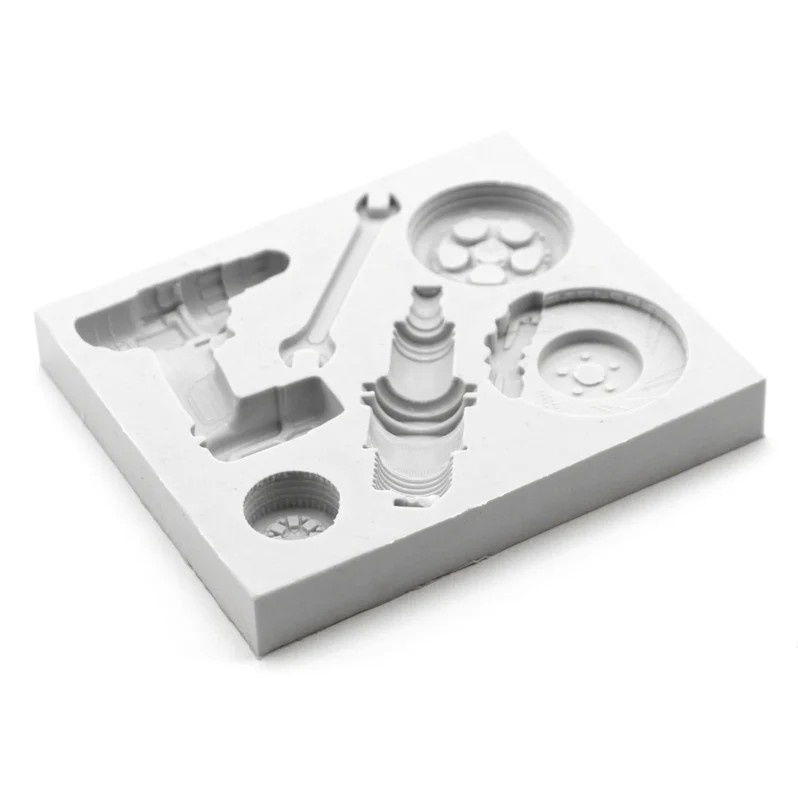 Mulaj Silicon Industrial - Scule Mecanica Ø 2 - 5.5 cm, 6 Decoruri [2]