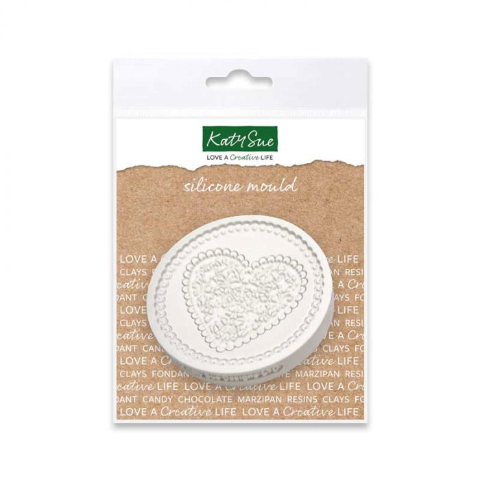 Mulaj Silicon Inima Dantela Ø 7 x 0.5 cm [1]