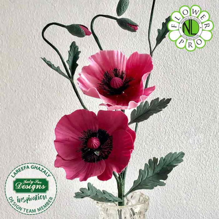 Mulaj Silicon Maci cu Frunze Ø 6.3 cm [3]