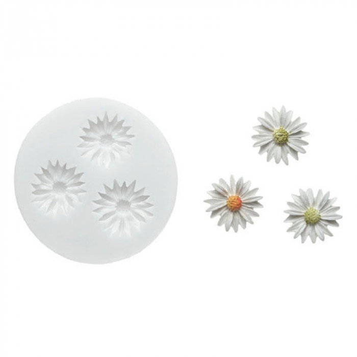 Mulaj Silicon Margarete, 3 Subiecte, Ø 1.15 cm (SLK241) [1]