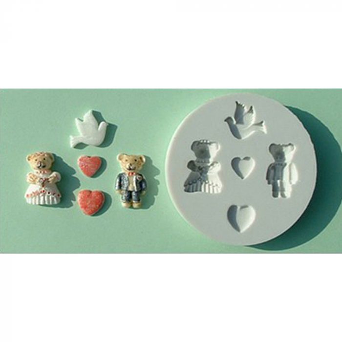 Mulaj Silicon Nunta Ø 1 - 2.5 cm, 5 Subiecte [1]