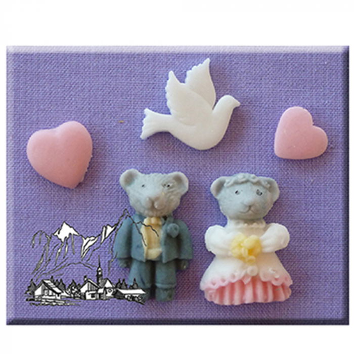 Mulaj Silicon Nunta Ø 1 - 2.5 cm, 5 Subiecte [2]