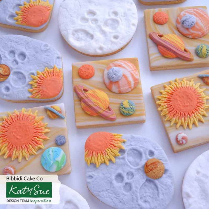 Mulaj Silicon Planete si Soare 11 Subiecte, Ø 0.8 - 4.8 cm [2]