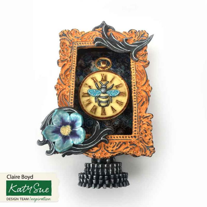 Mulaj Silicon Rama Baroc Vintage Mare 12 x 9 cm [7]