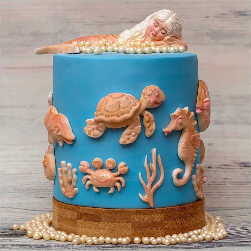 Mulaj Silicon Testoasa si Crab, 2 Subiecte Ø 3.6 si 6.5cm [3]