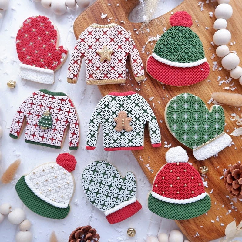 Mulaj Silicon Textura Tricotaj Model 3, 10 x 10 cm [3]