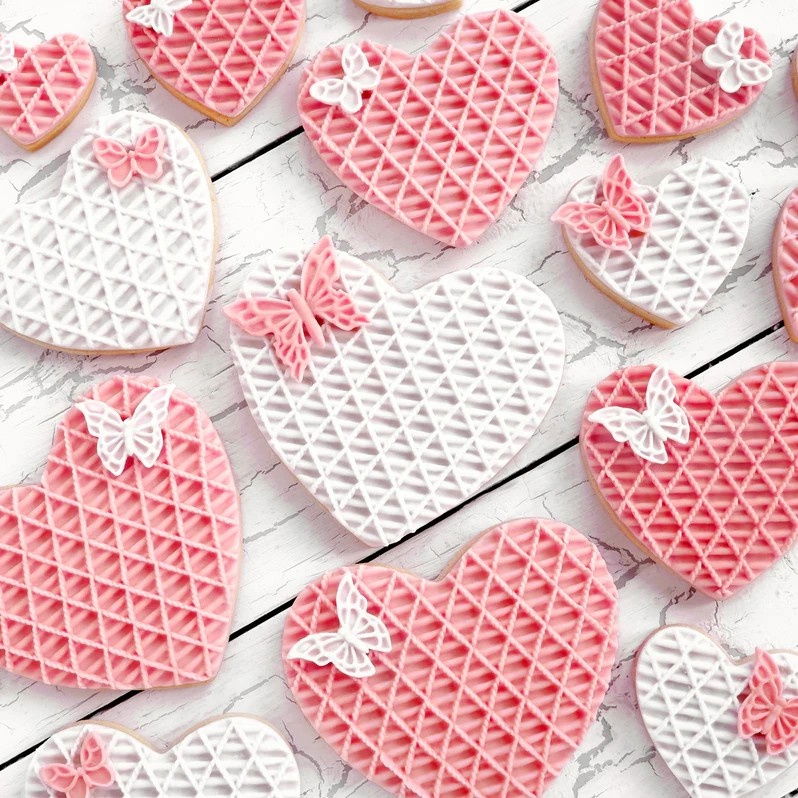 Mulaj Silicon Textura Tricotaj Model 4, 10 x 10 cm [3]