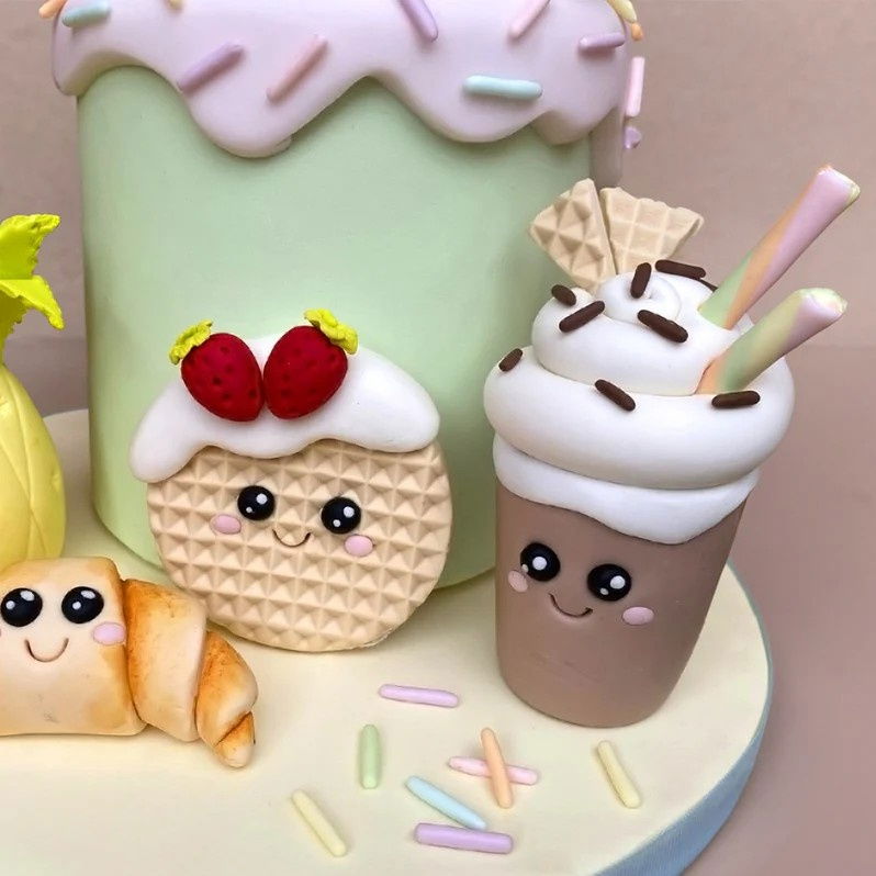 Mulaj Silicon Textura Wafa, 10 x 10 cm [5]