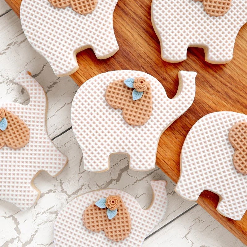 Mulaj Silicon Textura Wafa Mini, 10 x 10 cm [3]