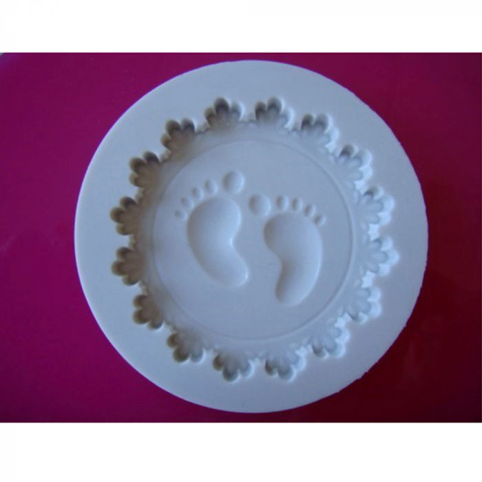 Mulaj Silicon Talpi Bebelus / Top Cupcake Ø 5.8 cm [2]