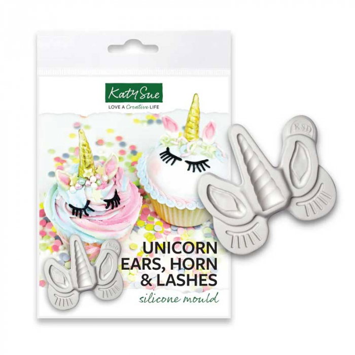 Mulaj Silicon Unicorn Fashion Katy Sue, 2 Decoruri [1]
