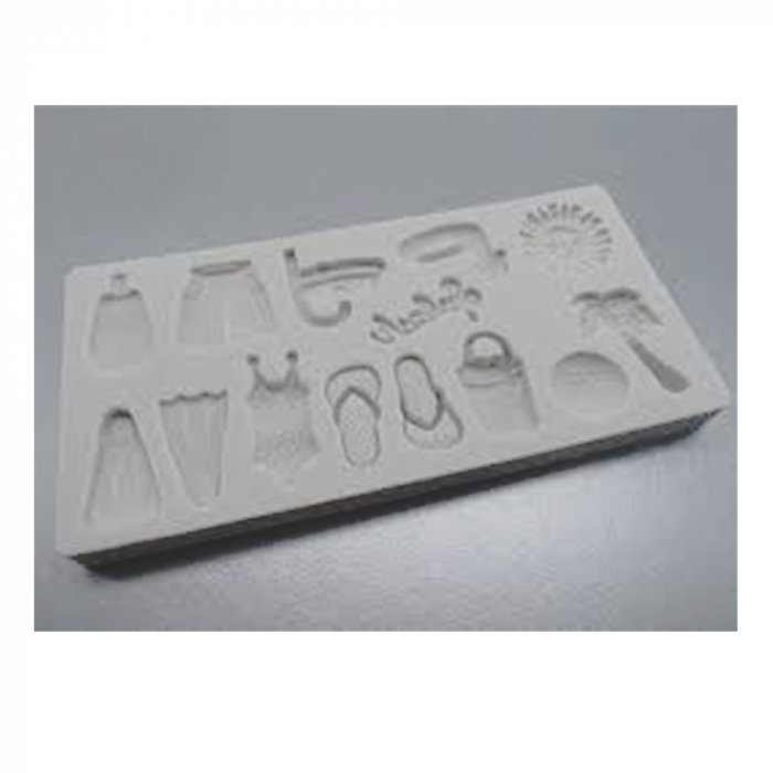 Mulaj Silicon Vacanta la Mare, Ø 2 - 2.5 cm, 14 Subiecte [2]