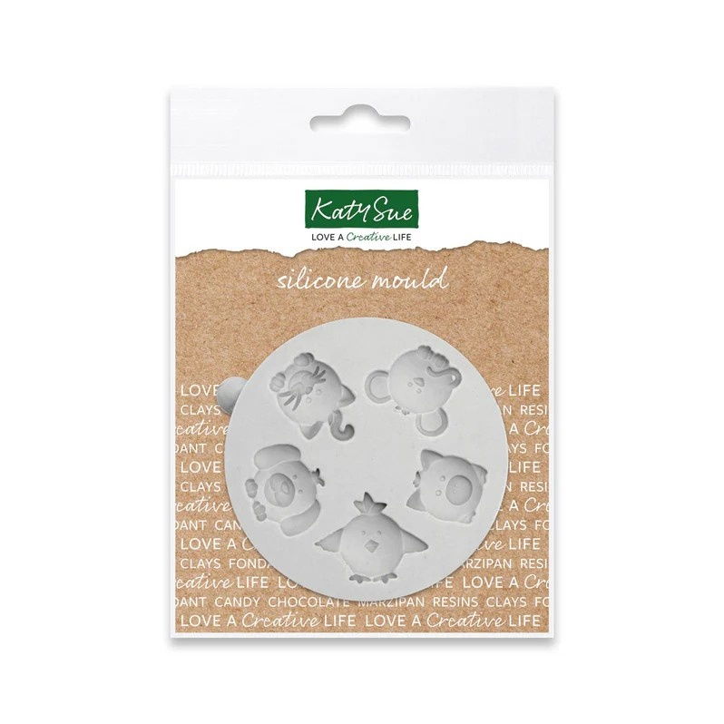 Mulaj Simpatice Animalute, 5 Subiecte Ø 2.4 - 2.8 cm [1]