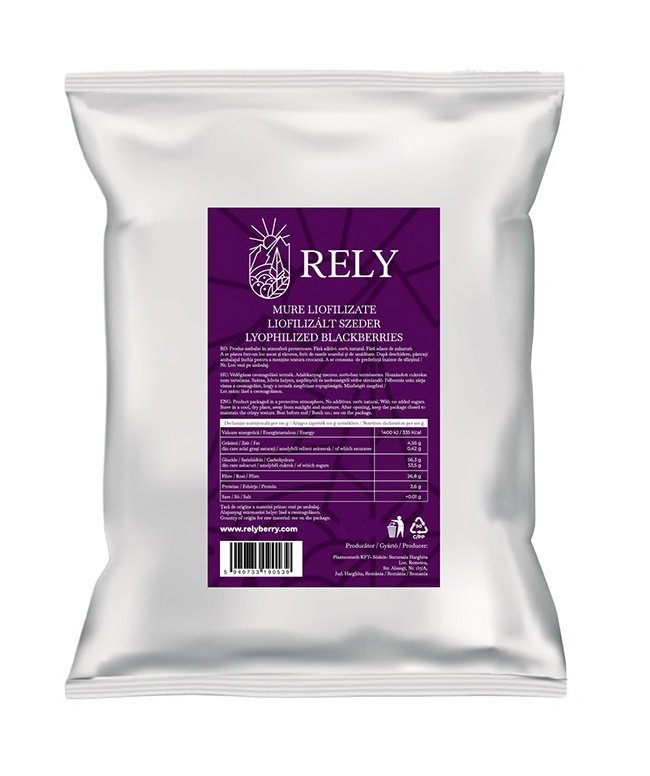 Mure Liofilizate Intregi, Rely, 700g [2]