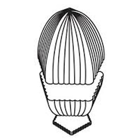 Oua 3D Ø 12 x H 18.5 cm - Set 2 Matrite Plastic Ciocolata [2]