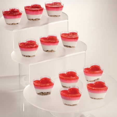 Pahare Love 100 ml, 7.3 x 6.4 x H 5.2 cm, Set 100 Buc [3]