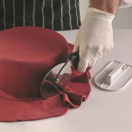 Paleta Finisare Suprafete Tort, Capat Rotunjit, 14.8 x 8.2 cm [3]