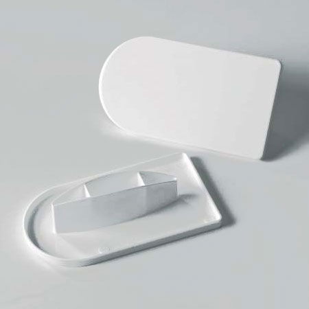 Paleta Finisare Suprafete Tort, Capat Rotunjit, 14.8 x 8.2 cm [1]